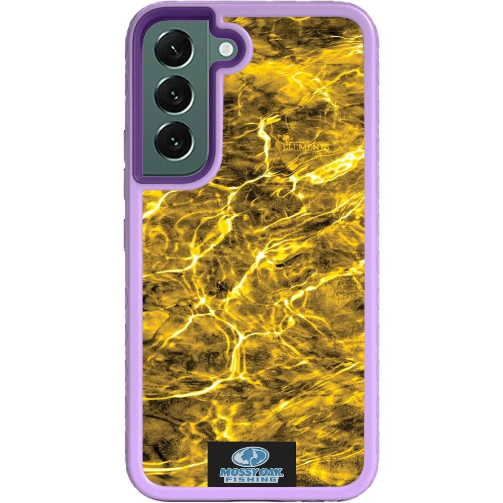 image:imagecellhelmet Mossy Oak  Country DNA  DualLayer Case in Deep Sea Blue Designed for Galaxy S23 Ultra Shock amp Drop Proof  Durable  As Seen on Shark TankAgua Yellowfin  Lilac Blossom Purple