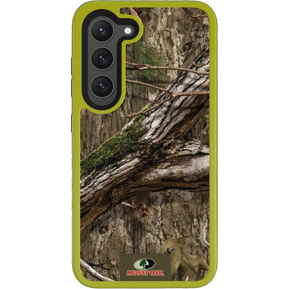 image:imagecellhelmet Mossy Oak Country DNA DualLayer Case in Deep Sea Blue Designed for Galaxy S23 Ultra Shock amp Drop Proof Durable As Seen on Shark TankCountry DNA Electric Lime
