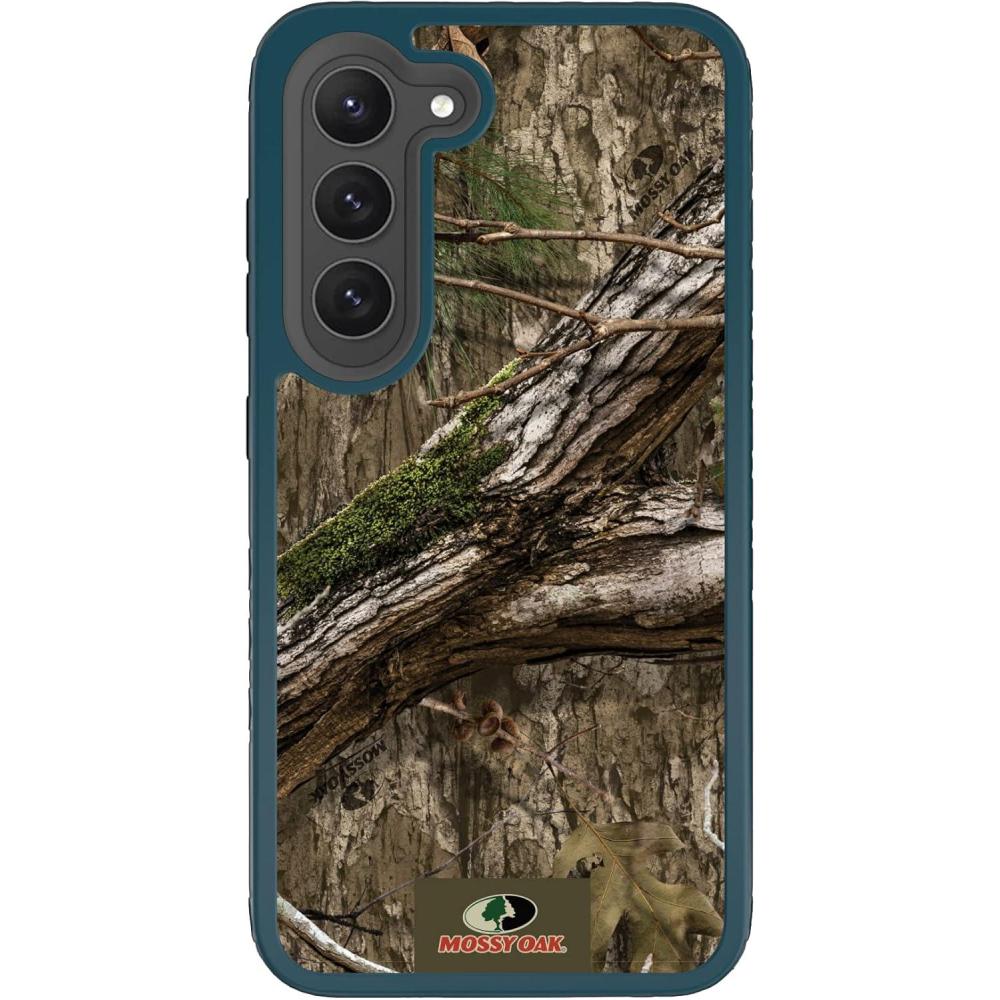 image:imagecellhelmet Mossy Oak  Country DNA  DualLayer Case in Deep Sea Blue Designed for Galaxy S23 Ultra Shock amp Drop Proof  Durable  As Seen on Shark TankCountry DNA  Deep Sea Blue