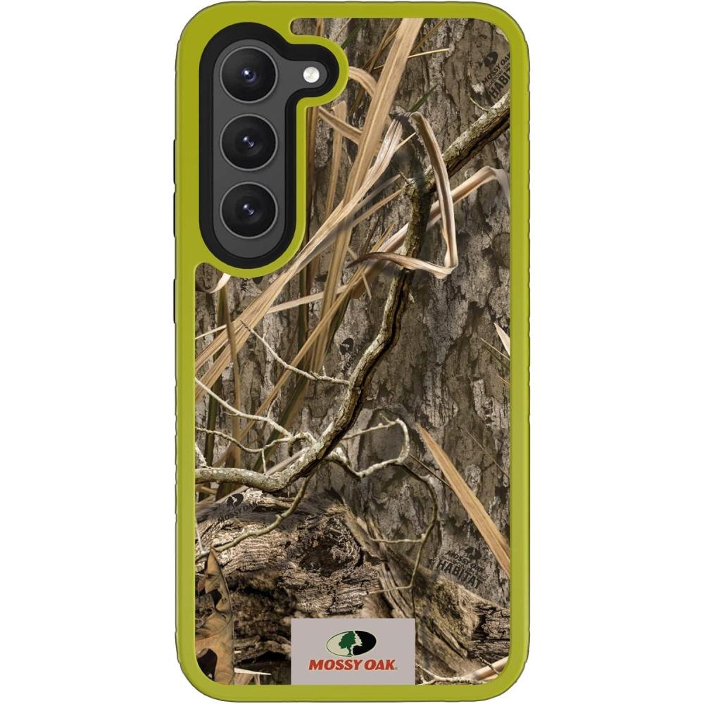 image:imagecellhelmet Mossy Oak  Country DNA  DualLayer Case in Deep Sea Blue Designed for Galaxy S23 Ultra Shock amp Drop Proof  Durable  As Seen on Shark TankShadow Grass  Electric Lime