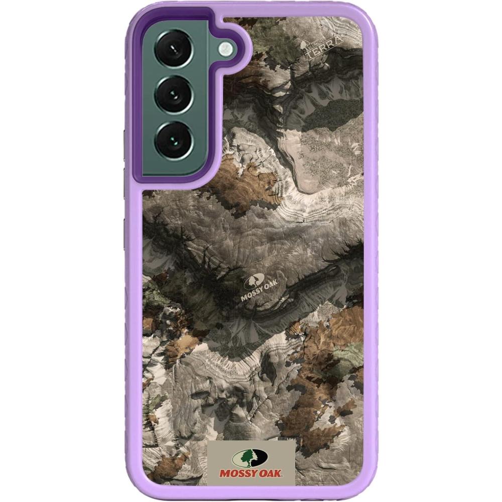 image:imagecellhelmet Mossy Oak Country DNA DualLayer Case in Deep Sea Blue Designed for Galaxy S23 Ultra Shock amp Drop Proof Durable As Seen on Shark TankTerra Gila Lilac Blossom Purple