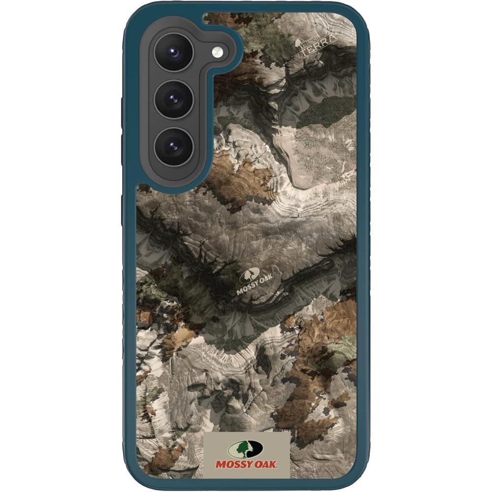 image:imagecellhelmet Mossy Oak  Country DNA  DualLayer Case in Deep Sea Blue Designed for Galaxy S23 Ultra Shock amp Drop Proof  Durable  As Seen on Shark TankTerra Gila  Deep Sea Blue