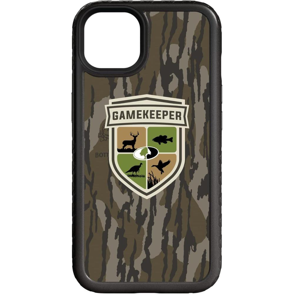 image:imagecellhelmet Mossy Oak Terra Gila DualLayer Case in Gray Designed for iPhone 13 Pro Max Shock amp Drop Proof Durable As Seen on Shark TankGAMEKEEPER Onyx Black