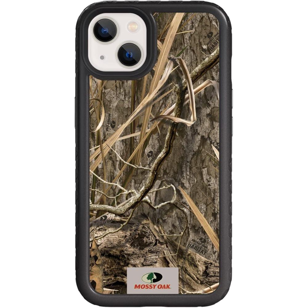 image:imagecellhelmet Mossy Oak Terra Gila DualLayer Case in Gray Designed for iPhone 13 Pro Max Shock amp Drop Proof Durable As Seen on Shark TankShadow Grass Onyx Black