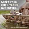 Mossy Oak Graphics Blaze Camo Transom Boat Wrap Kit – Easy to Install Vinyl Wrap with Matte Finish – 18″ x 60″ Kit(Duck Blind)