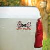 Mossy Oak Graphics Logo 4×4 Off Road Decal, Easy to Install, No-fade, Cast Vinyl, Hi-Def, Matte Finish, Many Patterns(Bottomland Pink)