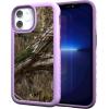 cellhelmet Mossy Oak | Agua Seafoam | Dual-Layer Case in Slate Blue Designed for iPhone XR Shock & Drop Proof – Durable | As Seen on Shark Tank(Country DNA | Lilac Blossom Purple)