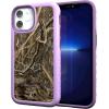 cellhelmet Mossy Oak | Agua Seafoam | Dual-Layer Case in Slate Blue Designed for iPhone XR Shock & Drop Proof – Durable | As Seen on Shark Tank(Shadow Grass | Lilac Blossom Purple)