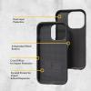 cellhelmet Mossy Oak | Agua Seafoam | Dual-Layer Case in Slate Blue Designed for iPhone XR Shock & Drop Proof – Durable | As Seen on Shark Tank(Shadow Grass | Onyx Black)