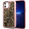 cellhelmet Mossy Oak | Agua Seafoam | Dual-Layer Case in Slate Blue Designed for iPhone XR Shock & Drop Proof – Durable | As Seen on Shark Tank(Shadow Grass | Pink Magnolia)
