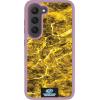 cellhelmet Mossy Oak | Country DNA | Dual-Layer Case in Deep Sea Blue Designed for Galaxy S23 Ultra Shock & Drop Proof – Durable | As Seen on Shark Tank(Agua Yellowfin | Lilac Blossom Purple)