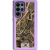 cellhelmet Mossy Oak | Country DNA | Dual-Layer Case in Deep Sea Blue Designed for Galaxy S23 Ultra Shock & Drop Proof – Durable | As Seen on Shark Tank(Shadow Grass | Lilac Blossom Purple)