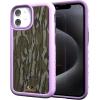 cellhelmet Mossy Oak | Terra Gila | Dual-Layer Case in Gray Designed for iPhone 13 Pro Max Shock & Drop Proof – Durable | As Seen on Shark Tank(Bottomland Orig | Lilac Blossom Purple)