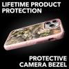 cellhelmet Mossy Oak | Terra Gila | Dual-Layer Case in Gray Designed for iPhone 13 Pro Max Shock & Drop Proof – Durable | As Seen on Shark Tank(Breakup Country | Pink Magnolia)
