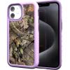 cellhelmet Mossy Oak | Terra Gila | Dual-Layer Case in Gray Designed for iPhone 13 Pro Max Shock & Drop Proof – Durable | As Seen on Shark Tank(Breakup Country | Lilac Blossom Purple)