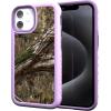 cellhelmet Mossy Oak | Terra Gila | Dual-Layer Case in Gray Designed for iPhone 13 Pro Max Shock & Drop Proof – Durable | As Seen on Shark Tank(Country DNA | Lilac Blossom Purple)