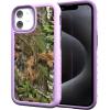 cellhelmet Mossy Oak | Terra Gila | Dual-Layer Case in Gray Designed for iPhone 13 Pro Max Shock & Drop Proof – Durable | As Seen on Shark Tank(Obsession | Lilac Blossom Purple)