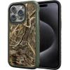 cellhelmet Mossy Oak | Terra Gila | Dual-Layer Case in Gray Designed for iPhone 13 Pro Max Shock & Drop Proof – Durable | As Seen on Shark Tank(Shadow Grass | Olive Drab Green)