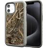 cellhelmet Mossy Oak | Terra Gila | Dual-Layer Case in Gray Designed for iPhone 13 Pro Max Shock & Drop Proof – Durable | As Seen on Shark Tank(Shadow Grass | Gray)