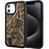 cellhelmet Mossy Oak | Terra Gila | Dual-Layer Case in Gray Designed for iPhone 13 Pro Max Shock & Drop Proof – Durable | As Seen on Shark Tank(Shadow Grass | Onyx Black)