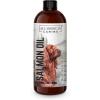 Wild Caught Salmon Oil | Optimal Source Omega 3 Fish Oil Liquid Food Supplement for Dogs Skin, Coat, Joint, and Immune Health, 16 fl oz