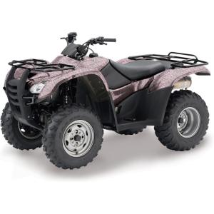 Mossy Oak Graphics Camouflage ATV Wrap, no-fade 3M Vinyl with Matte Finish, ATV or 4 Wheeler, Many Mossy Oak Patterns(Bottomland Pink)