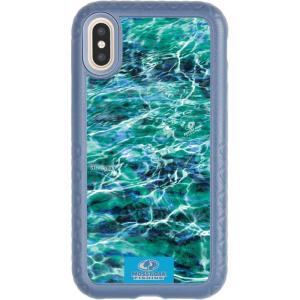 cellhelmet Mossy Oak | Agua Seafoam | Dual-Layer Case in Slate Blue Designed for iPhone XR Shock & Drop Proof – Durable | As Seen on Shark Tank(Agua Seafoam | Slate Blue)
