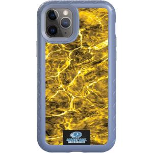 cellhelmet Mossy Oak | Agua Seafoam | Dual-Layer Case in Slate Blue Designed for iPhone XR Shock & Drop Proof – Durable | As Seen on Shark Tank(Agua Yellowfin | Slate Blue)