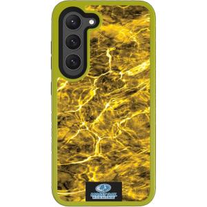 cellhelmet Mossy Oak | Country DNA | Dual-Layer Case in Deep Sea Blue Designed for Galaxy S23 Ultra Shock & Drop Proof – Durable | As Seen on Shark Tank(Agua Yellowfin | Electric Lime)