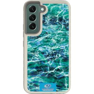cellhelmet Mossy Oak | Country DNA | Dual-Layer Case in Deep Sea Blue Designed for Galaxy S23 Ultra Shock & Drop Proof – Durable | As Seen on Shark Tank(Agua Seafoam | Gray)