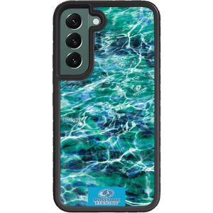 cellhelmet Mossy Oak | Country DNA | Dual-Layer Case in Deep Sea Blue Designed for Galaxy S23 Ultra Shock & Drop Proof – Durable | As Seen on Shark Tank(Agua Seafoam | Onyx Black)