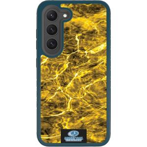 cellhelmet Mossy Oak | Country DNA | Dual-Layer Case in Deep Sea Blue Designed for Galaxy S23 Ultra Shock & Drop Proof – Durable | As Seen on Shark Tank(Agua Yellowfin | Deep Sea Blue)