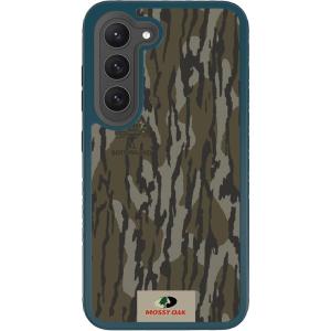 cellhelmet Mossy Oak | Country DNA | Dual-Layer Case in Deep Sea Blue Designed for Galaxy S23 Ultra Shock & Drop Proof – Durable | As Seen on Shark Tank(Bottomland Orig | Deep Sea Blue)