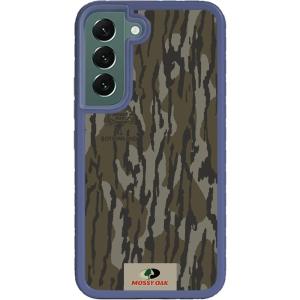 cellhelmet Mossy Oak | Country DNA | Dual-Layer Case in Deep Sea Blue Designed for Galaxy S23 Ultra Shock & Drop Proof – Durable | As Seen on Shark Tank(Bottomland Orig | Slate Blue)