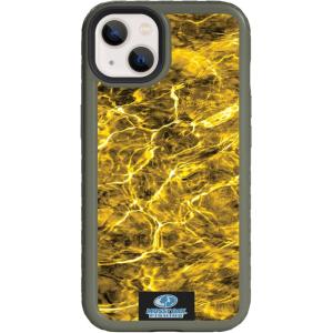 cellhelmet Mossy Oak | Terra Gila | Dual-Layer Case in Gray Designed for iPhone 13 Pro Max Shock & Drop Proof – Durable | As Seen on Shark Tank(Agua Yellowfin | Olive Drab Green)