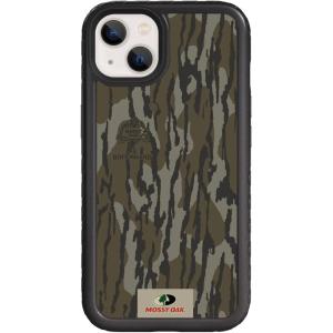 cellhelmet Mossy Oak | Terra Gila | Dual-Layer Case in Gray Designed for iPhone 13 Pro Max Shock & Drop Proof – Durable | As Seen on Shark Tank(Bottomland Orig | Onyx Black)