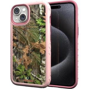 cellhelmet Mossy Oak | Terra Gila | Dual-Layer Case in Gray Designed for iPhone 13 Pro Max Shock & Drop Proof – Durable | As Seen on Shark Tank(Obsession | Pink Magnolia)