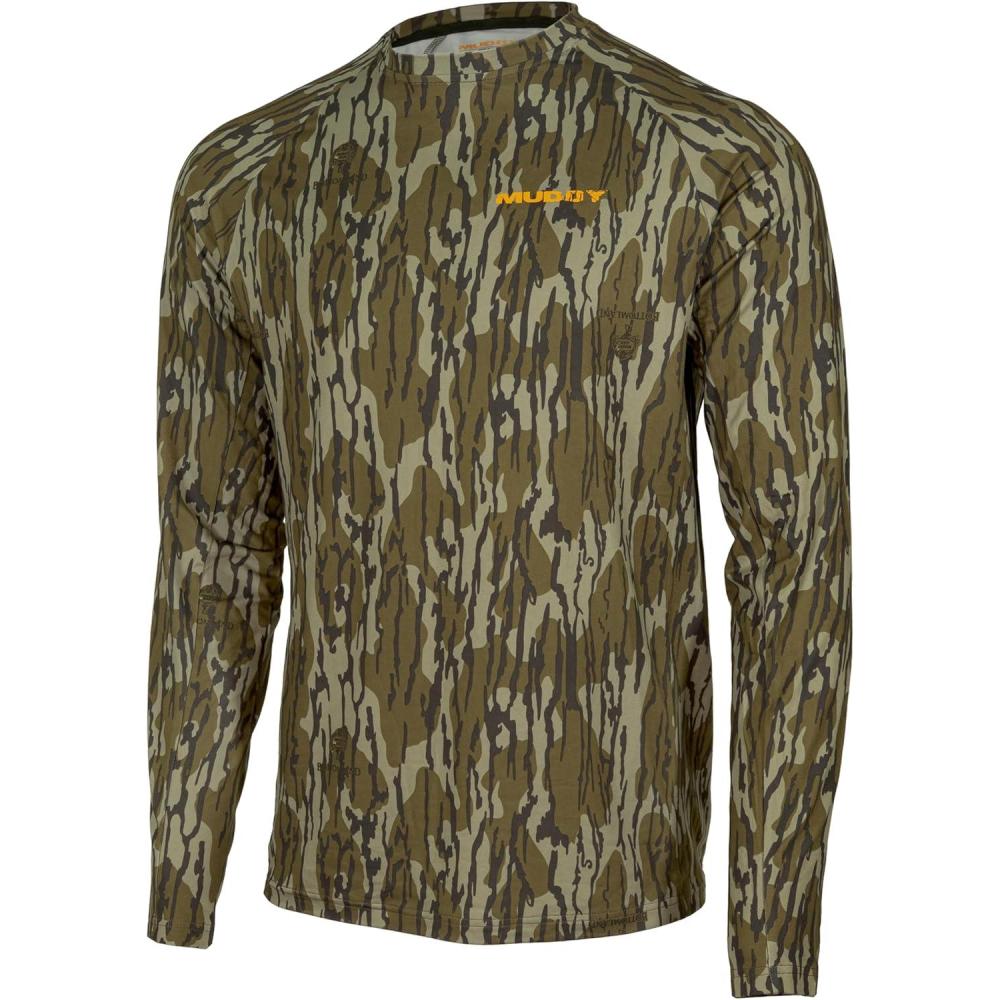 image:imageMuddy Mens Crew Base Layer ShirtMossy Oak Bottomland