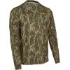 Muddy Men’s Crew Base Layer Shirt(Mossy Oak Bottomland)