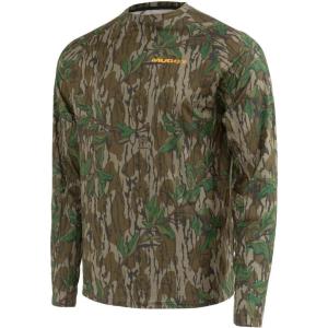 Muddy Men’s Crew Base Layer Shirt(Mossy Oak Greenleaf)