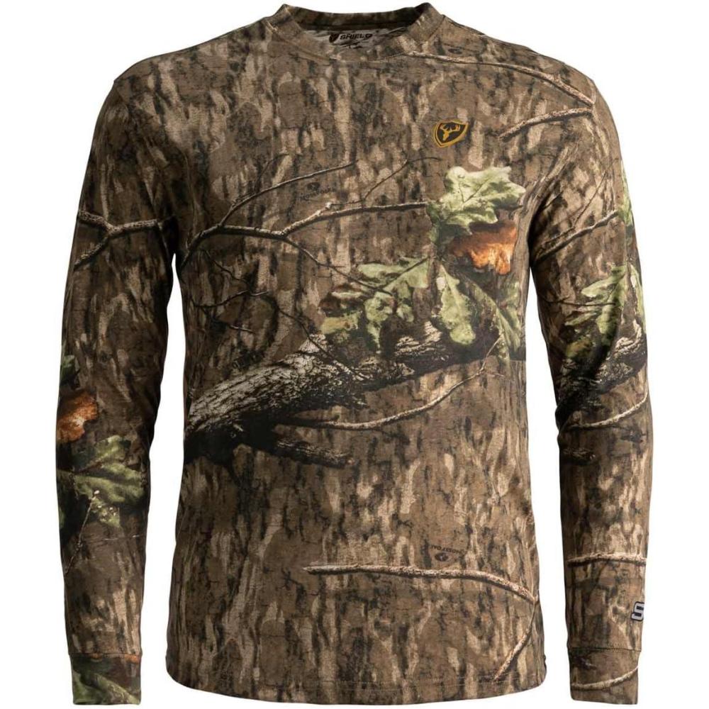 image:imageSCENTBLOCKER Scent Blocker Fused Cotton Lightweight LongSleeve Shirt Camo Hunting ClothesMo Country Roots