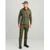 Nomad Men’s Mirage 1/4 Zip, Performance Hunting Pullover Shirt(Mossy Oak Greenleaf)