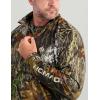 Nomad Men’s Mirage 1/4 Zip, Performance Hunting Pullover Shirt(Mossy Oak New Breakup Camo)
