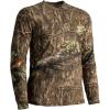 SCENTBLOCKER Scent Blocker Fused Cotton Lightweight Long-Sleeve Shirt, Camo Hunting Clothes(Mo Country Roots)