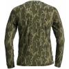 SCENTBLOCKER Scent Blocker Fused Cotton Lightweight Long-Sleeve Shirt, Camo Hunting Clothes(Mossy Oak Bottomland Original)