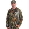 Nomad Men’s Mirage 1/4 Zip, Performance Hunting Pullover Shirt(Mossy Oak New Breakup Camo)
