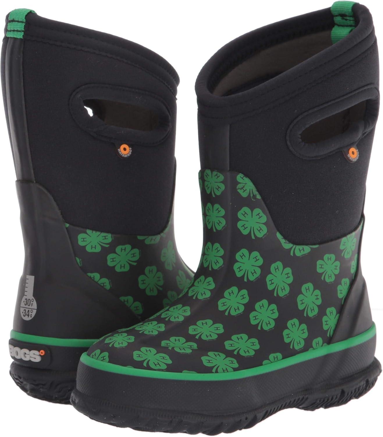 image:imageBOGS Classic II Solid Boot Kids ToddlerYouth Boot4hblack Green