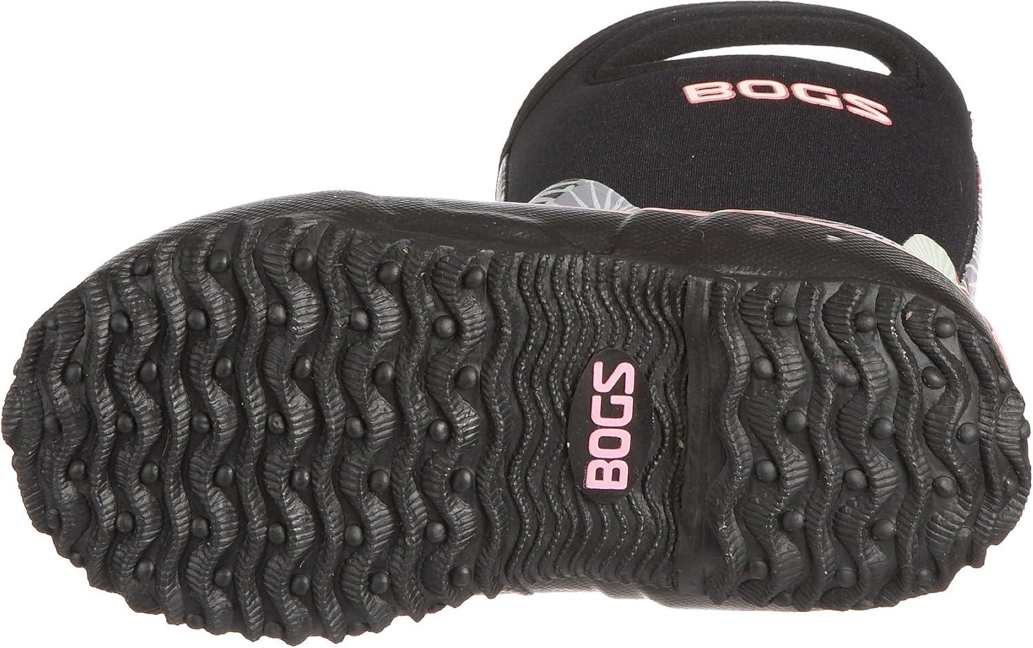 image:imageBOGS Classic II Solid Boot Kids ToddlerYouth BootUmbrellas PrintBlackMulti