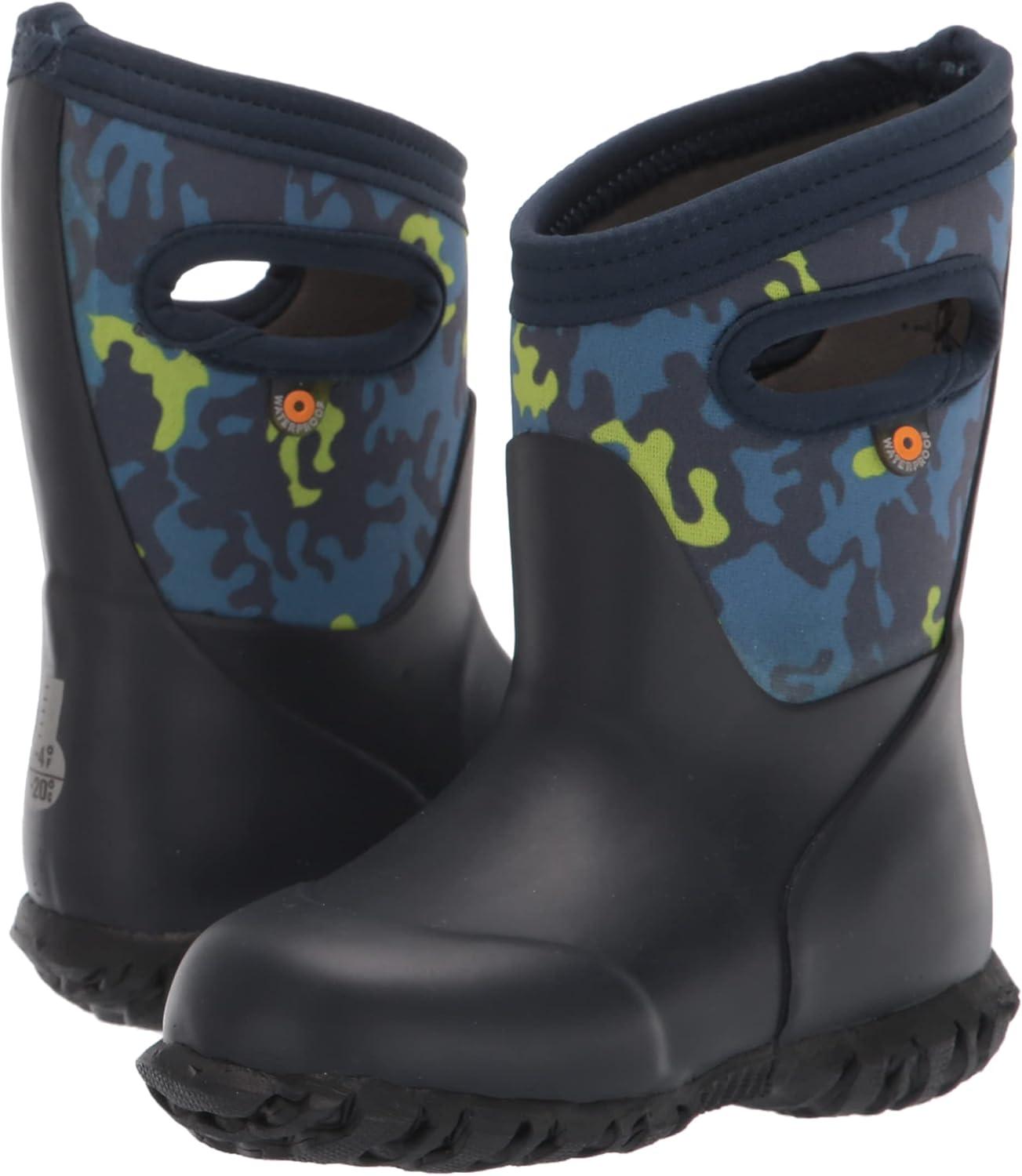 image:imageBOGS York Camo Boot Kids ToddlerYouth BootNeo Camo Print Blue