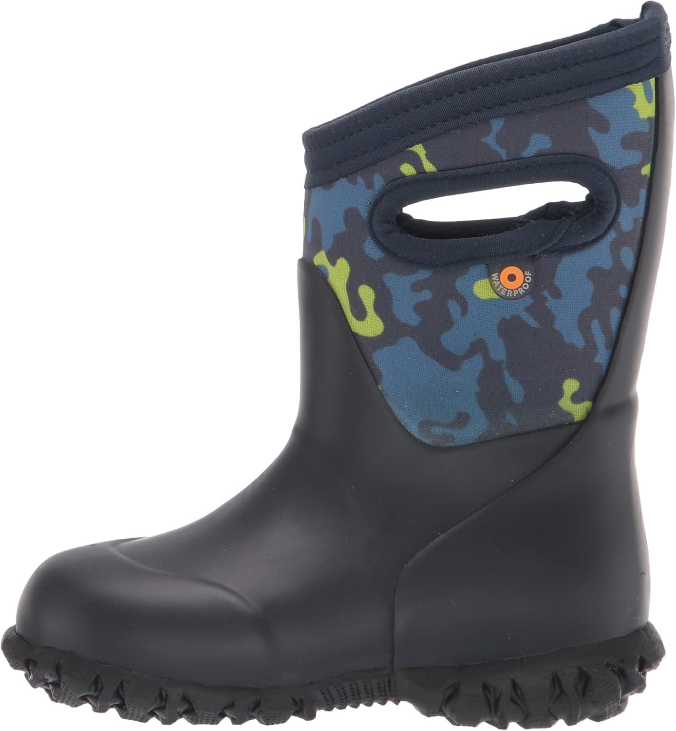 image:imageBOGS York Camo Boot Kids ToddlerYouth BootNeo Camo Print Blue